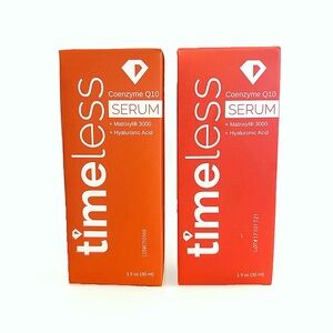 2 Bottles of Timeless Coenzyme Q10 Serum - Matrixyl 3000 HA ⭐️ BNIB ⭐️ 2oz total